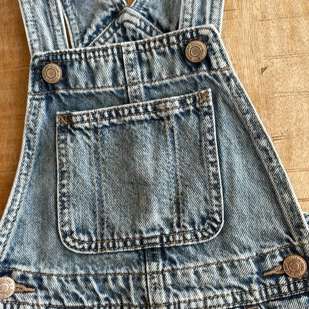GAP Girls Denim Overalls XS(4/5)